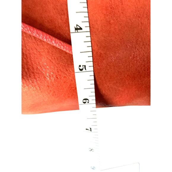 HOBO Astrid Leather Shoulder Bag Orange - Picture 8 of 9